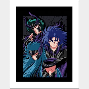 Saint Seiya Posters and Art